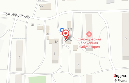 Продуктовый магазин в Красноярске на карте