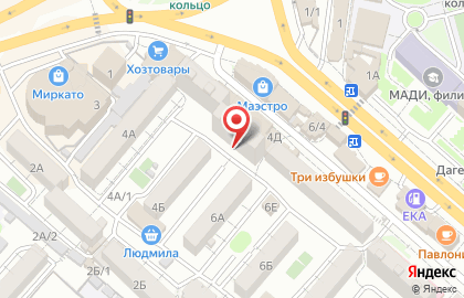 Мясной магазин в Махачкале на карте