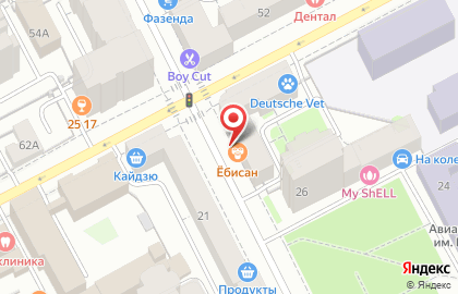 Центр бизнес-услуг КСЭ на Екатерининской улице на карте