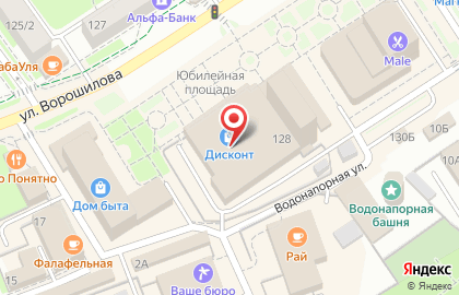 Салон красоты Этуаль на улице Ворошилова на карте