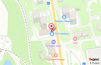 Хозяйственный магазин в Нижнем Новгороде на карте