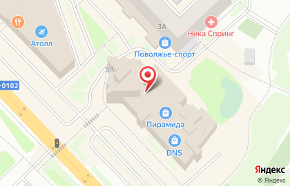 Торговый дом Парикмахер на площади Ленина в Кстово на карте