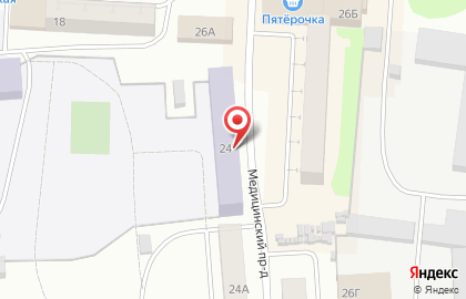 Центр общей врачебной практики №2 на Загородной улице на карте