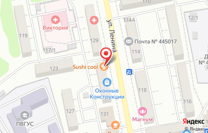 Суши-бар Sushi Cool в Центральном районе на карте