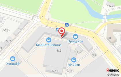 Служба доставки пиццы, суши и вок FoodBand.ru в 4-м Лихачевском переулке на карте
