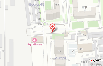 Автостоянка в Омске на карте