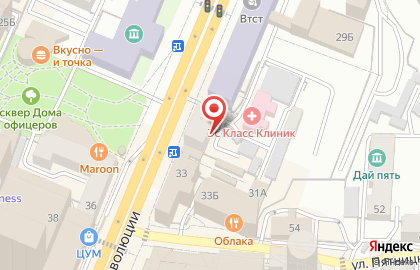 Сеть универсамов ЦентрТорг на проспекте Революции на карте