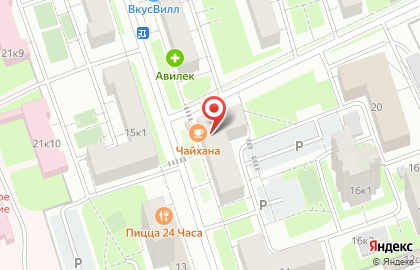 Магазин овощей и фруктов в Москве на карте