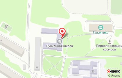 Средняя школа Вулканного городского поселения на карте