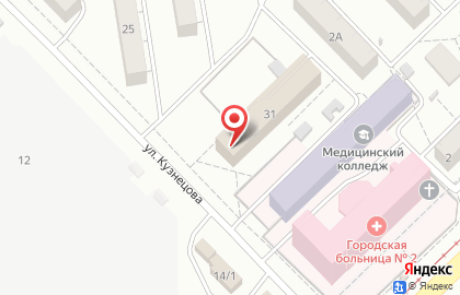 Новокузнецкий учебный комбинат в Центральном районе на карте