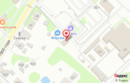 Автомойка Мигеко на карте