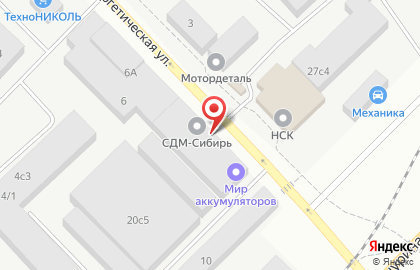 ООО СДМ-Сибирь на карте