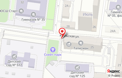 Академия талантов в Кировском районе на карте