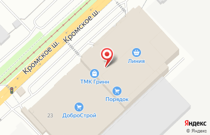 Магазин мебели ТриЯ в Заводском районе на карте