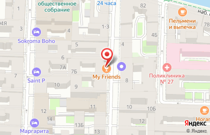 Бар My Friends Pub на карте