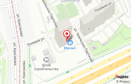 Аптека Планета Здоровья на Полевой улице на карте