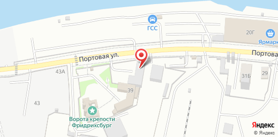 Автосервис Сход-развал39 на карте