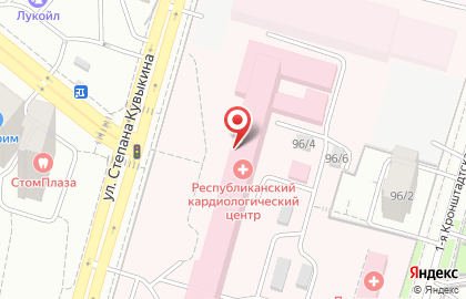 Плазма на улице Степана Кувыкина на карте