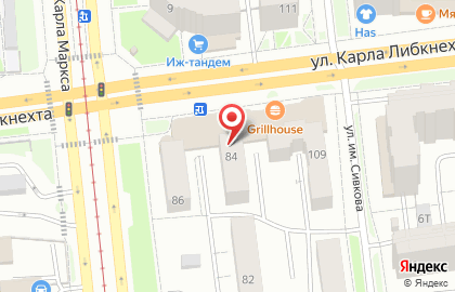 Торгово-монтажная компания Окна века в Ижевске на карте