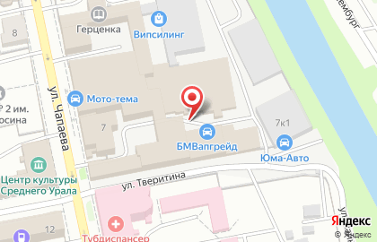 Установочный центр СФИНКС на карте
