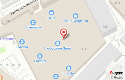 Лазертаг-клуб MUTABOR в Багратионовском проезде на карте