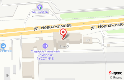 Производственная компания Уником на карте
