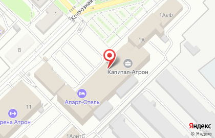 Поселок Рожок на карте