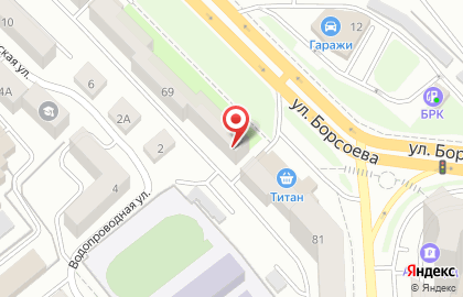 Квартира посуточно Четыре сезона-2U в Советском районе на карте