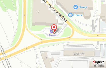 Анита в Кировском районе на карте