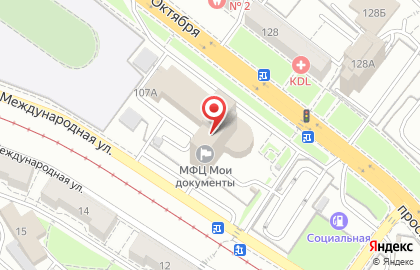 Slimclub в Ленинском районе на карте