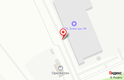 Бетонный завод ОрехБетон на карте