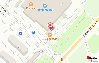 Ресторан быстрого питания Шахерезада на карте
