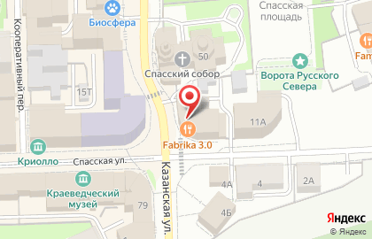 Реалити-Квест ВыХод на Спасской улице на карте