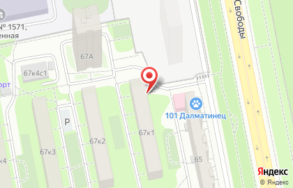 Хостел Рабочий класс на карте