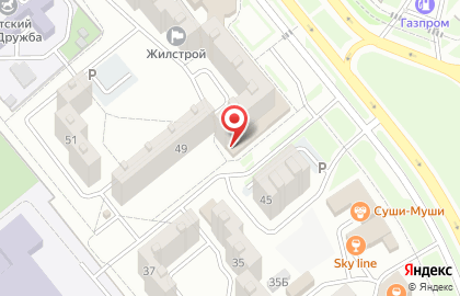 Магазин разливных напитков Бавария на проспекте Курчатова на карте
