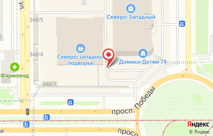Магазин зоотоваров в Челябинске на карте