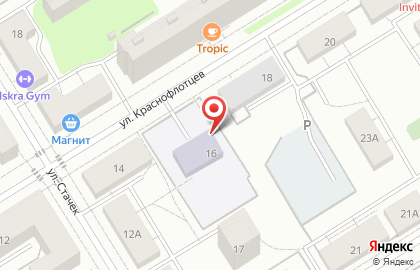 Детский сад №170 в Орджоникидзевском районе на карте