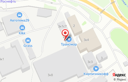 Компания Трансмор на карте