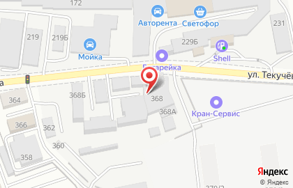 Компания Строй-Сити Юг на улице Текучева на карте