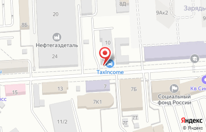 Транспортная компания Везунчик в Коминтерновском районе на карте