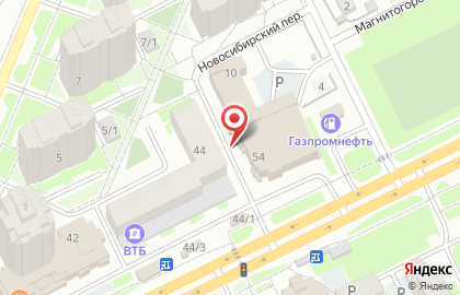 Интернет-магазин Лабиринт в Новосибирском переулке на карте