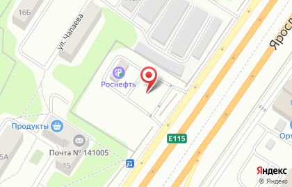 Технический центр Роснефть на Ярославском шоссе, 141 в Мытищах на карте