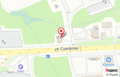 Автомойка в Хабаровске на карте
