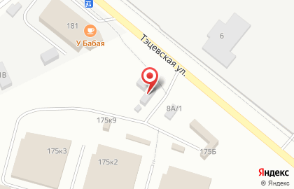 Юникс на Тэцевской улице на карте