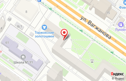 Торговый дом Русь в Твери на карте