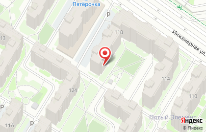 Аптека Л.в.м. на Инженерной улице на карте