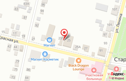 Продовольственный магазин Агрокомплекс на Красной улице на карте