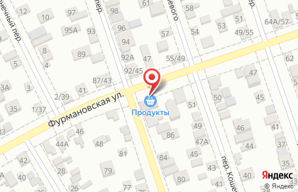 Лавка напитков Розливъ на Фурмановской улице на карте