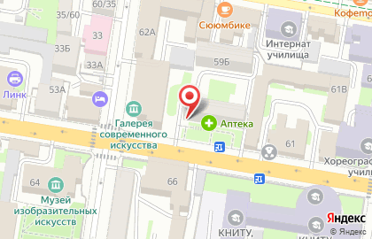 АКБ Трансстройбанк на улице Карла Маркса на карте