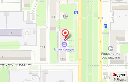 Юридическая компания Стоп кредит на Московской улице на карте